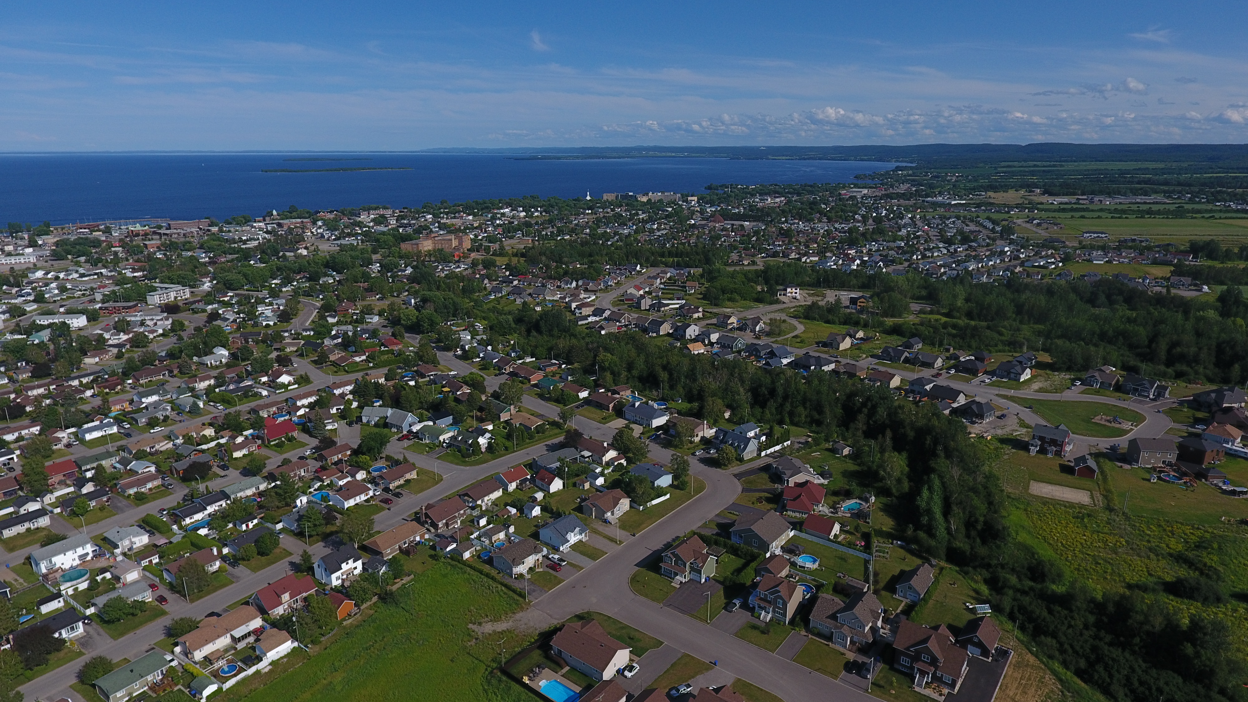 Photos Photos aériennes Ville de Roberval